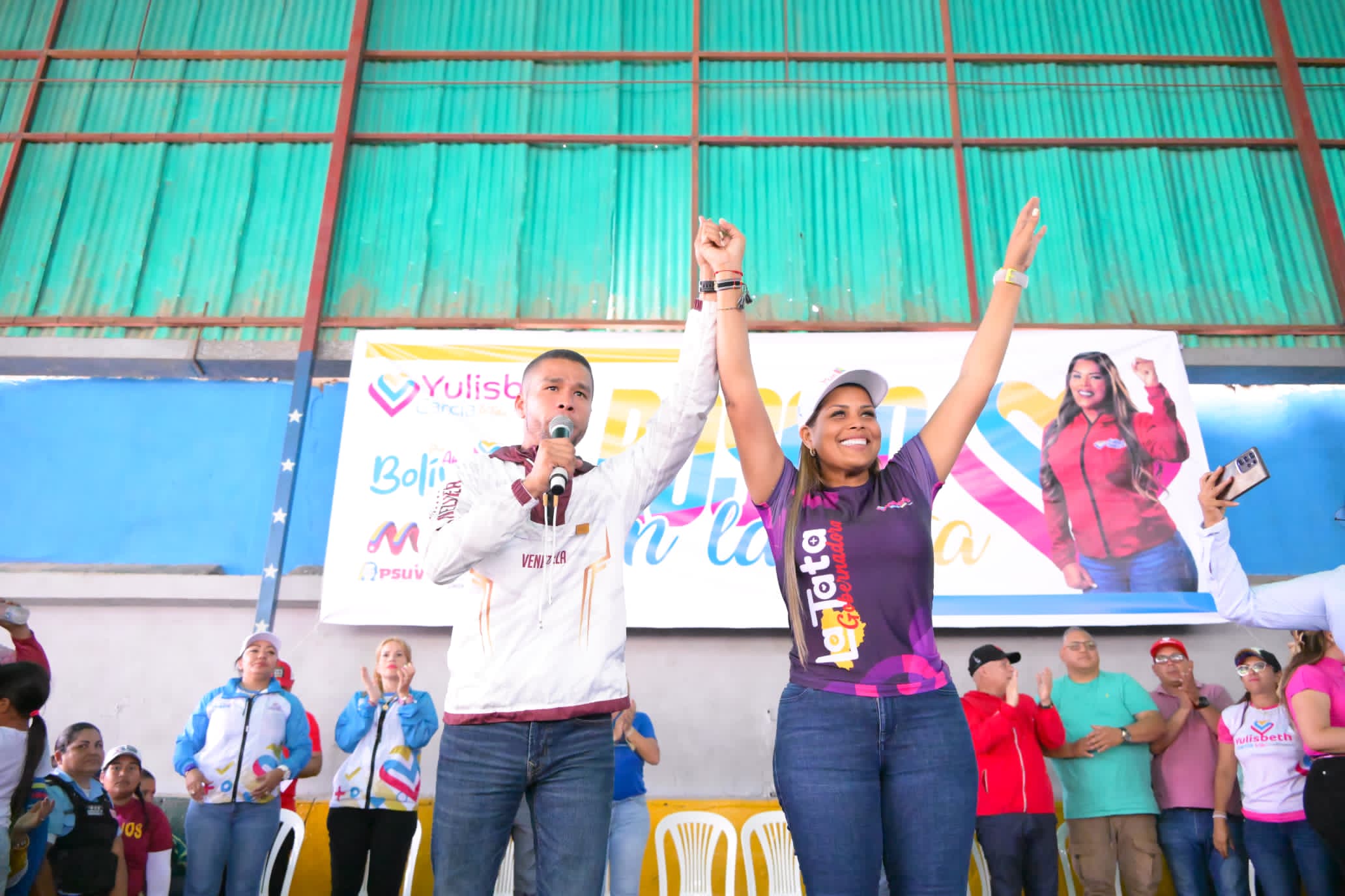 Candidata Yulisbeth García recorrió municipios del sur de Bolívar