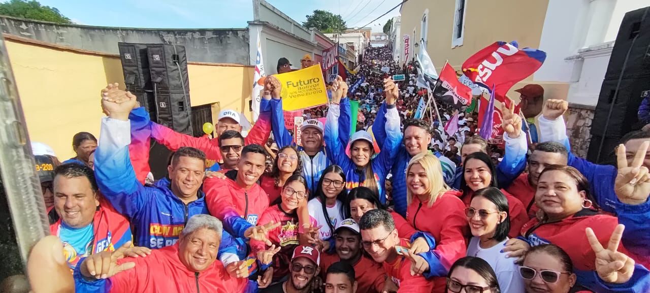 Ciudad Bolívar vivió un cierre de campaña histórico lleno de fuerza, amor y compromiso