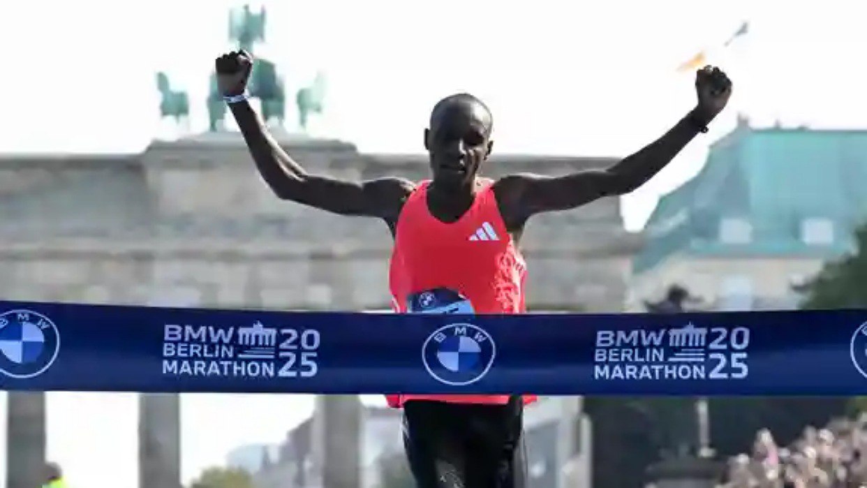 El keniata Sabastian Sawe gana el maratón de Berlín