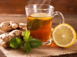Té de jengibre con piña desinflama y desintoxica
